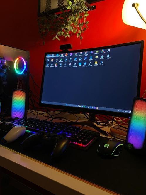 RGB Gaming PC - Intel i5 11400F - RTX 3050 - 1TB SSD, Informatique & Logiciels, Ordinateurs de bureau, Comme neuf, 2 à 3 Ghz, SSD