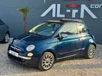 Fiat 500C 1.2i Lounge *Cabriolet*City*Radars*Clim*CT✅, Auto's, 1305 kg, Gebruikt, 1242 cc, 4 cilinders