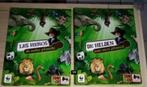 Delhaize: 4 versch.boeken met kaarten + nickelodeon knikkers, Verzamelen, Overige supermarkten, Ophalen of Verzenden