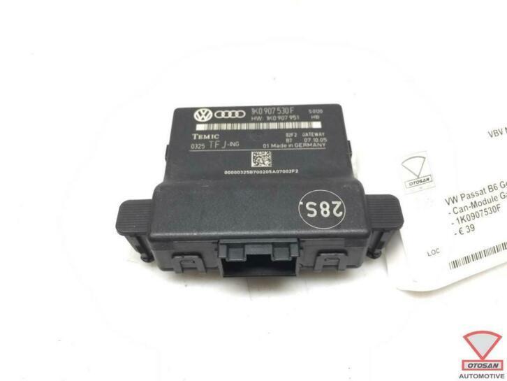 vw passat b6 golf 6 vag can gateway module 1k0907530f, Auto-onderdelen, Elektronica en Kabels, Volkswagen, Gebruikt