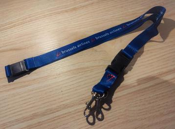 Brussels Airlines Lanyards Sleutelhanger Sabena, Enlèvement ou Envoi, Neuf
