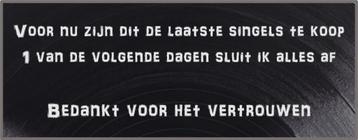 Laatste vinyl singels beschikbaar voor biedingen