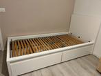 Bed MALM Ikea 1 persoon, Huis en Inrichting, Ophalen, 90 cm, Eenpersoons, Wit