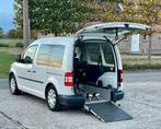 ♿️Vw Caddy 1.2TSI Rolstoelwagen Invalide Mindervalide TPMR, Te koop, Airbags, Bedrijf, Benzine