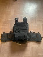 Volledige airsoft kledingset, zwarte camo, Ophalen of Verzenden, Zo goed als nieuw