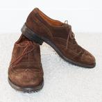 Mooie Suede Crockett & Jones Schoenen s28 (Maat 8/42) €195,-, Bruin, Verzenden, Zo goed als nieuw, Crockett & Jones