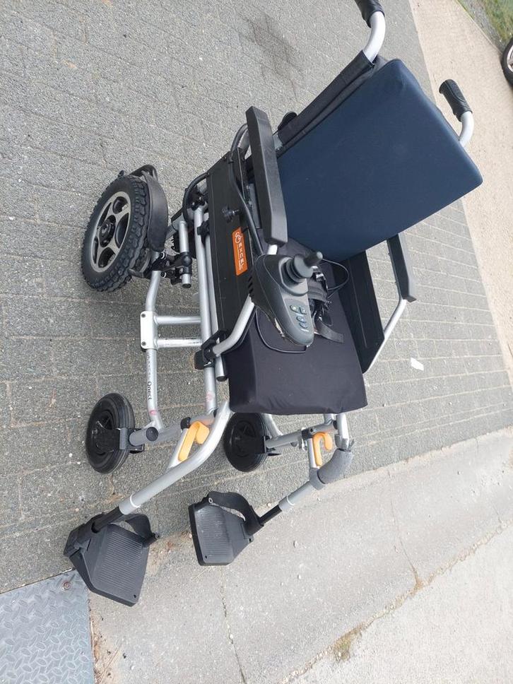 Compacte elektrische rolstoel te koop, Diversen, Rolstoelen, Zo goed als nieuw, Elektrische rolstoel, Inklapbaar, Ophalen