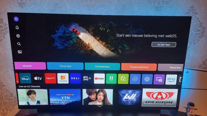 LG OLED55CS6LA, Audio, Tv en Foto, Televisies, Zo goed als nieuw, OLED, 4k (UHD), LG, 120 Hz, Smart TV, Ophalen of Verzenden