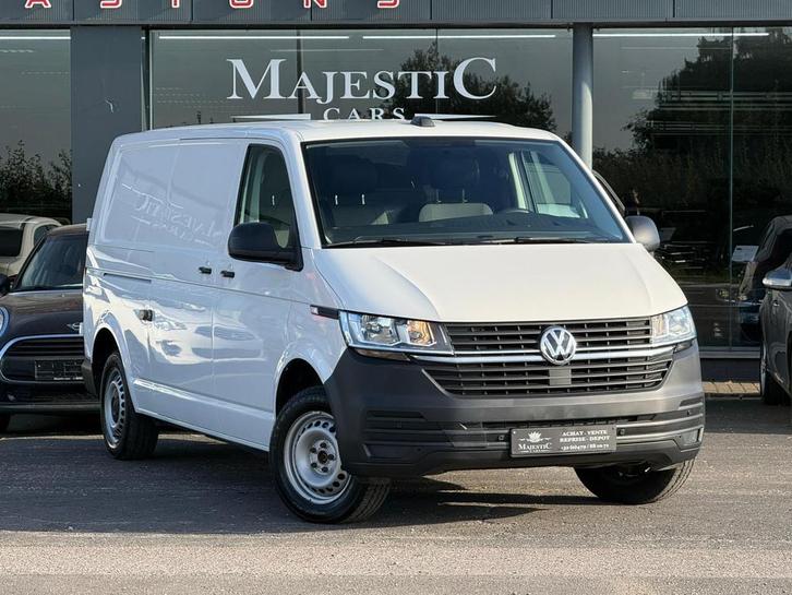 Vw transporter T6  2020  131.000km long châssis, Auto's, Volkswagen, Bedrijf, Te koop, Transporter, ABS, Airbags, Airconditioning