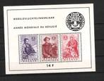 België 1960 Blok Wereld Vluchtelingen jaar postfris, Verzenden, Orginele gom, Postfris, Postfris