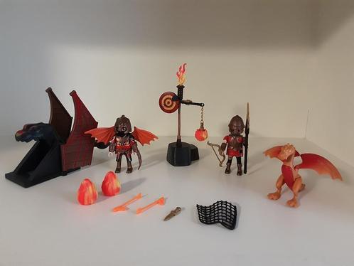 PLaymobil Novelmore Burnham Raiders met draak - compleet, Kinderen en Baby's, Speelgoed | Playmobil, Zo goed als nieuw, Complete set