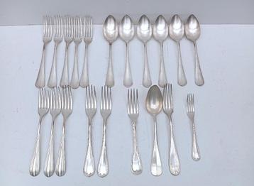 zilver CHRISTOFLE oud bestek art deco art nouveau beschikbaar voor biedingen