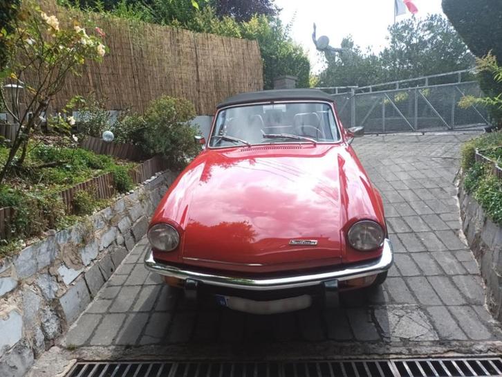 Triumph Spitfire - 1974, Auto's, Triumph, Particulier, Spitfire, Benzine, Cabriolet, 2 deurs, Handgeschakeld, Rood, Overige kleuren