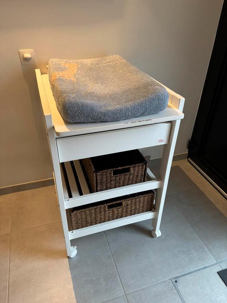 Verschoontafel Troll Nursery (zonder verschoonkussen), Enfants & Bébés, Bains & Soins, Utilisé, Enlèvement