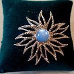 Vintage broche SARAH COV GB, Handtassen en Accessoires, 4 tot 7 cm, Koper, Ophalen of Verzenden, Zo goed als nieuw