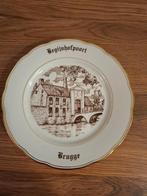 6 unieke borden Magvam porselein van BRUGGE vintage assiette, Ophalen of Verzenden