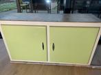 Cunex kast, groene deuren, zeer goede staat, Huis en Inrichting, Kasten | Roldeurkasten en Archiefkasten, Ophalen, Zo goed als nieuw