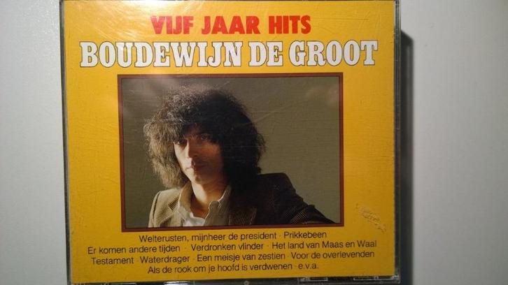 Boudewijn De Groot - Vijf Jaar Hits, Cd's en Dvd's, Cd's | Nederlandstalig, Zo goed als nieuw, Pop, Ophalen of Verzenden