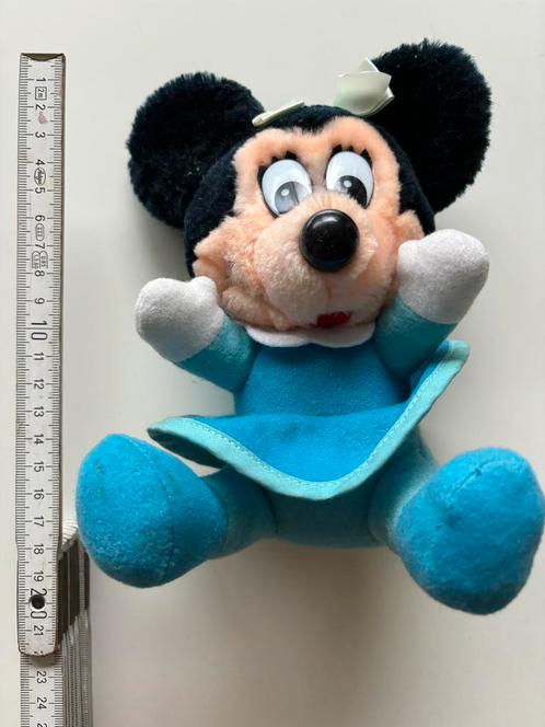Authentieke vintage Minnie Mouse in mooie staat, Verzamelen, Disney, Zo goed als nieuw, Knuffel, Mickey Mouse, Ophalen of Verzenden