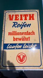 Veith banden bord, Verzamelen, Merken en Reclamevoorwerpen, Ophalen, Gebruikt, Reclamebord