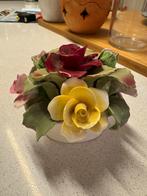 Vase décoratif en porcelaine Aynsley “June Rose” fleurs, Ophalen, Zo goed als nieuw, Binnen