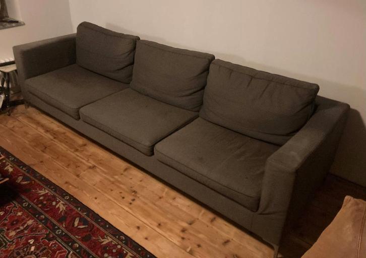 Divani sofa, Huis en Inrichting, Zetels | Zetels, Gebruikt, Rechte bank, Driepersoons, 200 tot 250 cm, 75 tot 100 cm, Stof, Ophalen