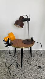 Set Brilliant metalen bureaulampen jaren 70, 1 met klem, Ophalen of Verzenden