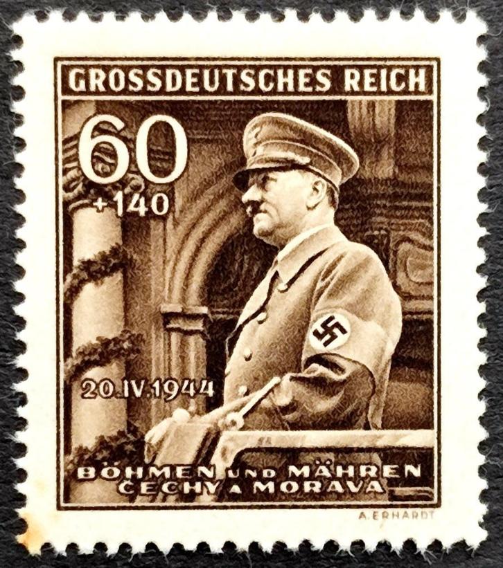 55e geboortedag van de Führer 1944 POSTFRIS-, Postzegels en Munten, Postzegels | Europa | Duitsland, Postfris, Overige periodes
