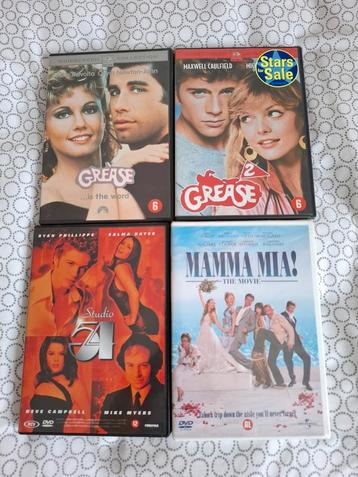 Set 4 Muziek DVDs beschikbaar voor biedingen