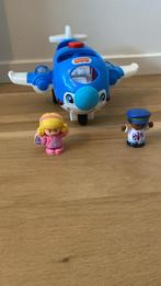 vliegtuig little people - fisher price, Kinderen en Baby's, Speelgoed | Fisher-Price, Ophalen, Zo goed als nieuw, Auto of Voertuig