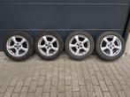 Winterbanden 185/60 R15 op ALU velgen, Auto-onderdelen, Banden en Velgen, Ophalen, Gebruikt, 15 inch, Velg(en)