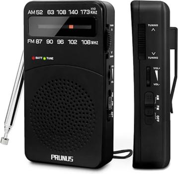 Radio de poche à transistor LIVRAISON RAPIDE ET GRATUITE, Neuf, -, -, PRUNUS