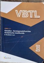 VBTL 3 – leerboek Getallen & analytische meetkunde D-5 uur, Ophalen, Zo goed als nieuw