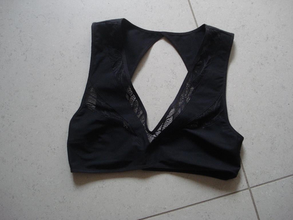 Sarda beha/top, dames/meisjes. mt M, Sarda, Enlèvement ou Envoi, Noir, Soutien-gorge