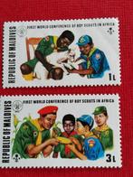 Malediven 1973: scouts congres, Postzegels en Munten, Postzegels | Azië, Ophalen of Verzenden, Zuid-Azië