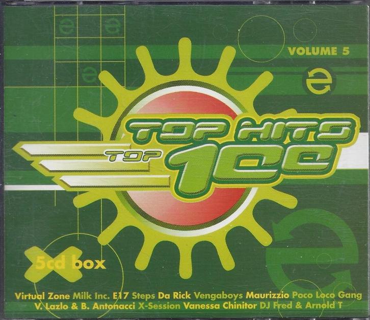 TOP HITS TOP 100/5  (5 Compilatie CD's), Cd's en Dvd's, Cd's | Verzamelalbums, Zo goed als nieuw, Dance, Boxset, Ophalen of Verzenden