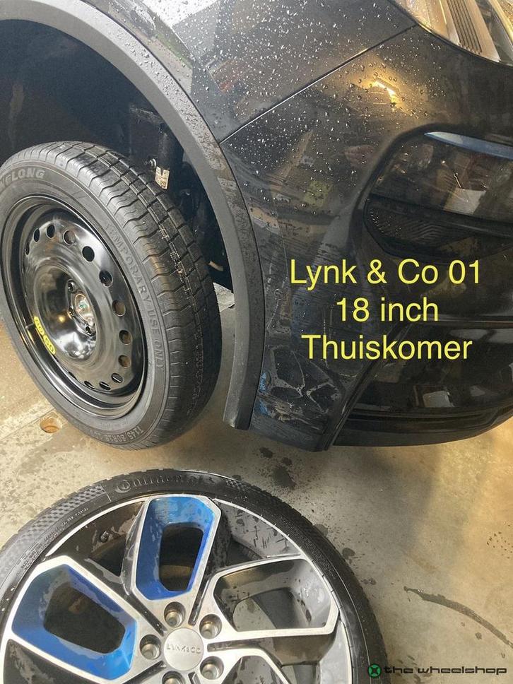 Reservewiel Thuiskomer LYNK & CO VOLVO XC40 60 FORD Kuga 18", Auto-onderdelen, Banden en Velgen, Banden en Velgen, 145 mm, Personenwagen
