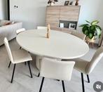 Ronde tafel claylime, Ophalen, Overige materialen, 150 tot 200 cm, Rond