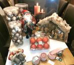 lot kerstballen 80st, kribbe, wandplaat, kerstman,..., Diversen, Kerst, Ophalen, Zo goed als nieuw