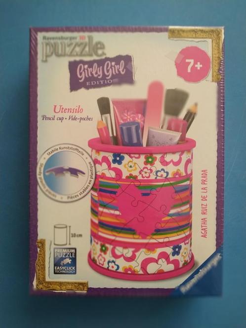 3D-puzzel pennenbakje, Kinderen en Baby's, Speelgoed | Kinderpuzzels, Nieuw, 6 jaar of ouder, Meer dan 50 stukjes, Ophalen