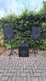 Ibiza sound speaker set 2000w, Audio, Tv en Foto, Professionele apparaten, Ophalen, Zo goed als nieuw