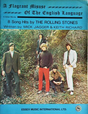Rolling Stones bladmuziek en songteksten - LP Aftermath