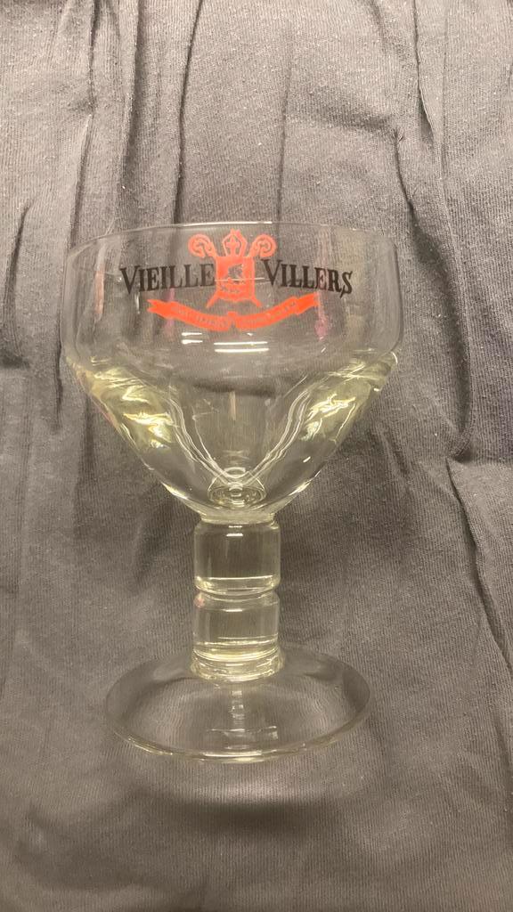 Oud glas Vieille Villers, orval type, Collections, Marques de bière, Comme neuf, Enlèvement