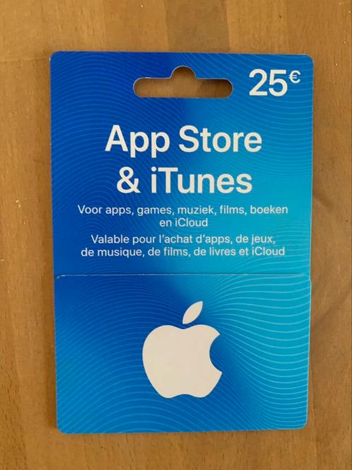Carte App store & itunes, Telecommunicatie, Prepaidkaarten en Simkaarten, Nieuw, Ophalen