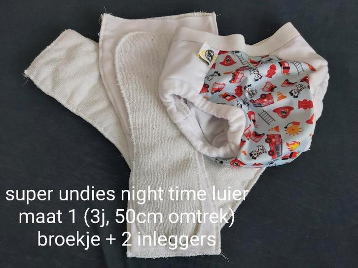 Hero Undies Nachtluier maat 1 (3 jaar) met Stay Dry inlegger, Kinderen en Baby's, Overige Kinderen en Baby's, Zo goed als nieuw
