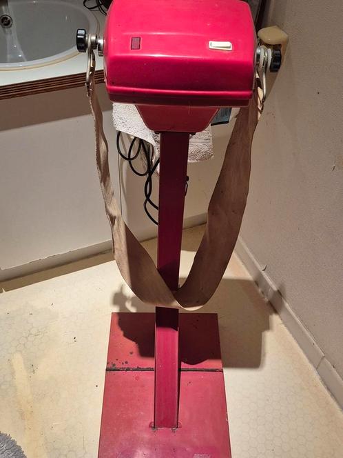 Vintage vibrerend massagetoestel (belt machine), Sport en Fitness, Fitnessapparatuur, Gebruikt, Ophalen
