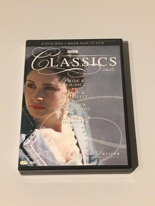 DVD box (8): BBC Classics, CD & DVD, DVD | Autres DVD, Comme neuf, Coffret, Enlèvement