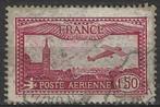 Frankrijk 1930 - Yvert 5PA - Vliegtuig boven Marseille  (ST), Postzegels en Munten, Verzenden, Gestempeld