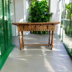 Vintage houten bijzettafel / consoletafel / sidetable, Antiek en Kunst, Ophalen of Verzenden