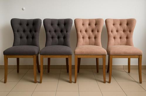 4 Wessex eetkamer stielen van Rivièra Maison GOED BOD=WEG🥳, Huis en Inrichting, Stoelen, Zo goed als nieuw, Vier, Stof, Overige kleuren